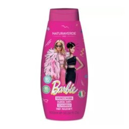 Set 2 x Spuma de Baie Naturaverde Kids, Barbie, 300 ml
