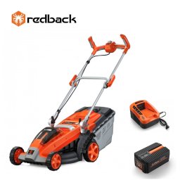 Masina de tuns gazon pe acumulator Redback 40V 4Ah, 370 mm, cu incarcator