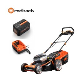 Masina de tuns gazon Redback 40V, 470 mm, 60L cu acumulator si incarcator
