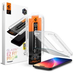 Folie Protectie Spigen GlastR EZ FIT Pro Apple iPhone 17 Air Sticla Securizata Full Glue