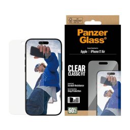 Folie Protectie PanzerGlass Classic Fit EasyAligner Apple iPhone 17 Air Sticla Securizata Full Glue