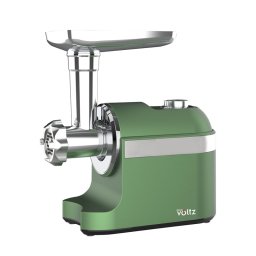 Masina de tocat carne cu atasament pentru rosii Oliver Voltz OV51991F, 600/1800W, Accesoriu pentru carnati, Verde