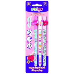 Blister Strigo pix cerneala cu stergere, LOVE X 3, SSC209X3 BL
