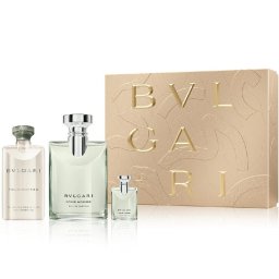 Bvlgari Pour Homme Apa de parfum 100 ml + Apa de parfum MINI 5 ml + SG 75 ml (Barbati)