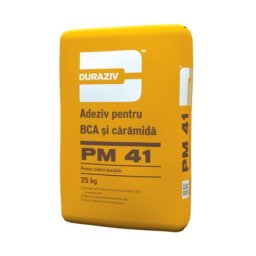 ADEZIV PENTRU BCA SI CARAMIDA DURAZIV PM 41, 25KG