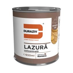 LAZURA CONCENTRATA PE BAZA DE APA (6 NUANTE), DURAZIV CLIMA PROTECT 0.65L