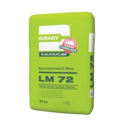 SAPA AUTONIVELANTA CU KAUCIUC, DURAZIV LM 72, 25KG