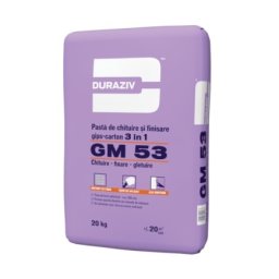 PASTA DE CHITUIRE SI FINISARE GIPS-CARTON 3 IN 1, DURAZIV GM 53, 5KG