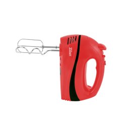 Mixer electric zilan zln-8401, 300w, 5 viteze + turbo, rosu - ideal pentru bucatarie