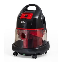 Aspirator zilan zln-8945 cu filtrare prin apa si uscata, 2000w, rosu - purificare avansata