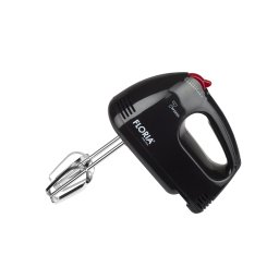 Mixer de mana floria zln-7567, negru - 150w, 7 viteze, design ergonomic + accesorii complete
