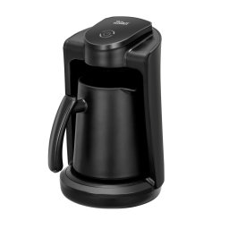 Cafetiera turceasca electrica zilan zln1284 - 400w, 4 cesti, negru - cafea autentica acasa