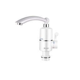 Robinet electric cu incalzire instanta z-inox zln5473 - 3000w, alb, inox