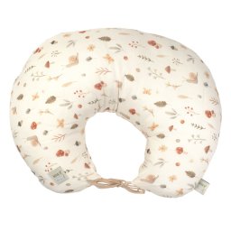 Perna pentru gravide si alaptare, husa detasabila din bumbac 100% si umplutura antialergica BabySoft, Comori din natura, Amy