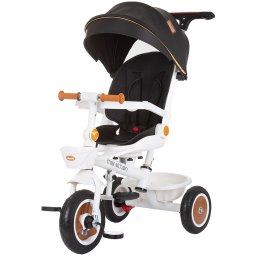 Tricicleta chipolino marathon black white