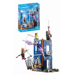 Playmobil - jucarie de rol atac asupra turnul eroilor