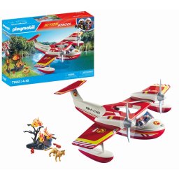 Playmobil-avion antincendiu cu functie de stingere