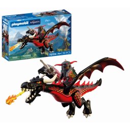Playmobil - jucarie de rol dragonul negru