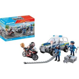 Playmobil - jucarie de rol politisti in urmarirea hotului