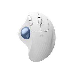 Trackball Logitech ERGO M575S 910-007030 | Ergonomic, Control Deget Mare, Alb