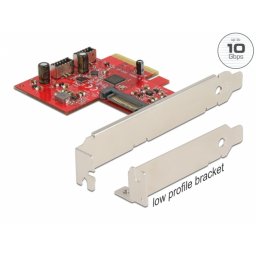 PCI Express cu 2 x USB 3.2 Gen 2 key A 20 pini interne, Delock 90058*