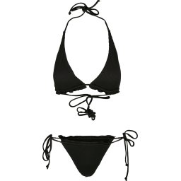 Urban Classics Costum de baie două piese negru