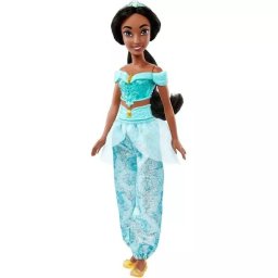 Prințese Disney: Păpușă prințesă strălucitoare – Jasmine