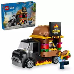 Furgoneta cu hamburger LEGO® City 60404