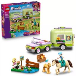 Remorcă pentru transportul cailor și mânjilor LEGO® Friends 42695
