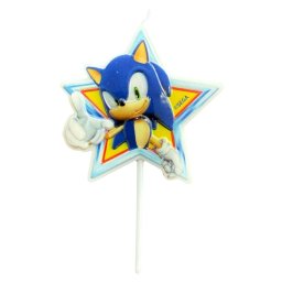 Lumanare tort Sonic 8 cm
