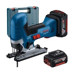 Bosch - GST 185-LI - Fierastrau pendular cu 2 acumulatori si incarcator, Li-Ion, 18 V, 4 Ah, valiza plastic