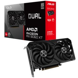 Placa video ASUS AMD Radeon RX 9060 XT DUAL 16GB DUAL-RX9060XT-16G, GDDR6, 128 bit
