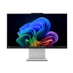 All-in-One Lenovo IdeaCentre 27IPH11 AIO F0JJ001ERI, Intel Core Ultra 5 325, 27 inch, RAM 16GB, SSD 1TB, Intel Graphics, Fara sistem de operare, Cloud Grey