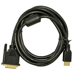 Akyga Cablu Video HDMI Type A la DVI-D, 1.8m, Negru - AK-AV-11