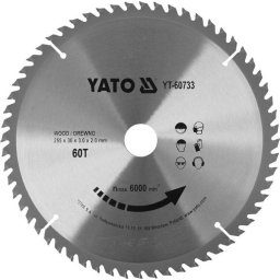 Disc circular pentru lemn 255X60TX30mm