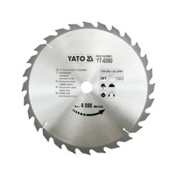 Panza fierastrau circular pentru lemn 350 x 28x 30 YT-6080