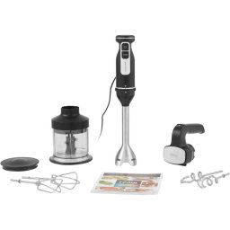 Foodi 3in1 CI100EU, 0.7l, 850W, 5 trepte viteza, Negru/Argintiu