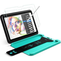 [Pachet 2x] Folie pentru iPad Air 11 (2024) / Air 11 (2025) / Air 11 (2026) - ESR Armorite Paper-Feel UltraFit Tray - Clear