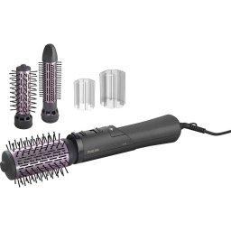 Perie Philips BHA715/00 7000 Series Hot Air Styler, Dark Grey/Purple
