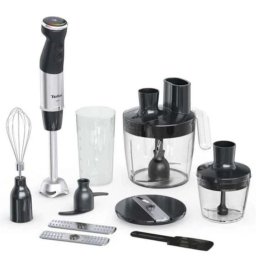 Tefal HB67G830 Quickchef+ Hand Blender, Stainless Steel