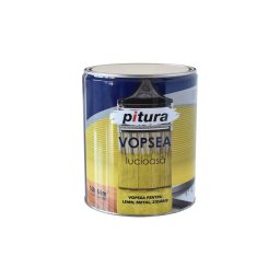 Vopsea lucioasa PITURA, 0.6L, crem perla, KOBER / V53410-C0.6L