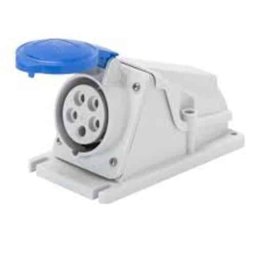Priză fixă industrială, IP44, 2P+E, 16A, 230V, Gewiss / GW62477