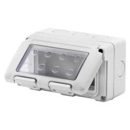 Cutie aparentă 4 posturi IP55, Gewiss / GW27044