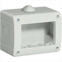 Cutie aparentă 3 posturi, IP40, Gewiss / GW27003