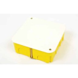 Doza legatura pentru gips carton, 105x105x45, galbena / 08-21043-105