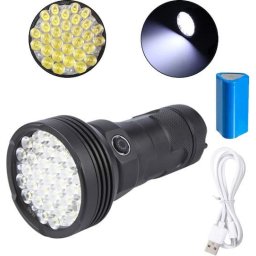 Lanterna de mana LED, 4 moduri de intensitate a luminii, USB, Z-TOOLS / ZTS8993