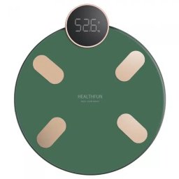 Cântar inteligent Healthfun Bluetooth, 13 indicatori, iOS/Android, verde, Z-TOOLS / ZTS8170