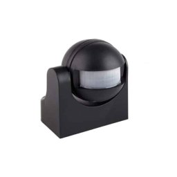 Senzor de prezență, 180°, montaj aplicat, negru Z-TOOLS / ZTS8660