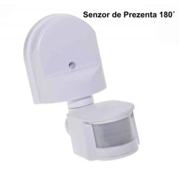 Senzor prezență, 180°, alb Z-TOOLS / ZTS8694