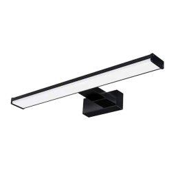 Lampa pentru oglinda, 8W 4200K 100-250V, neagra / 040-016-0008_1
